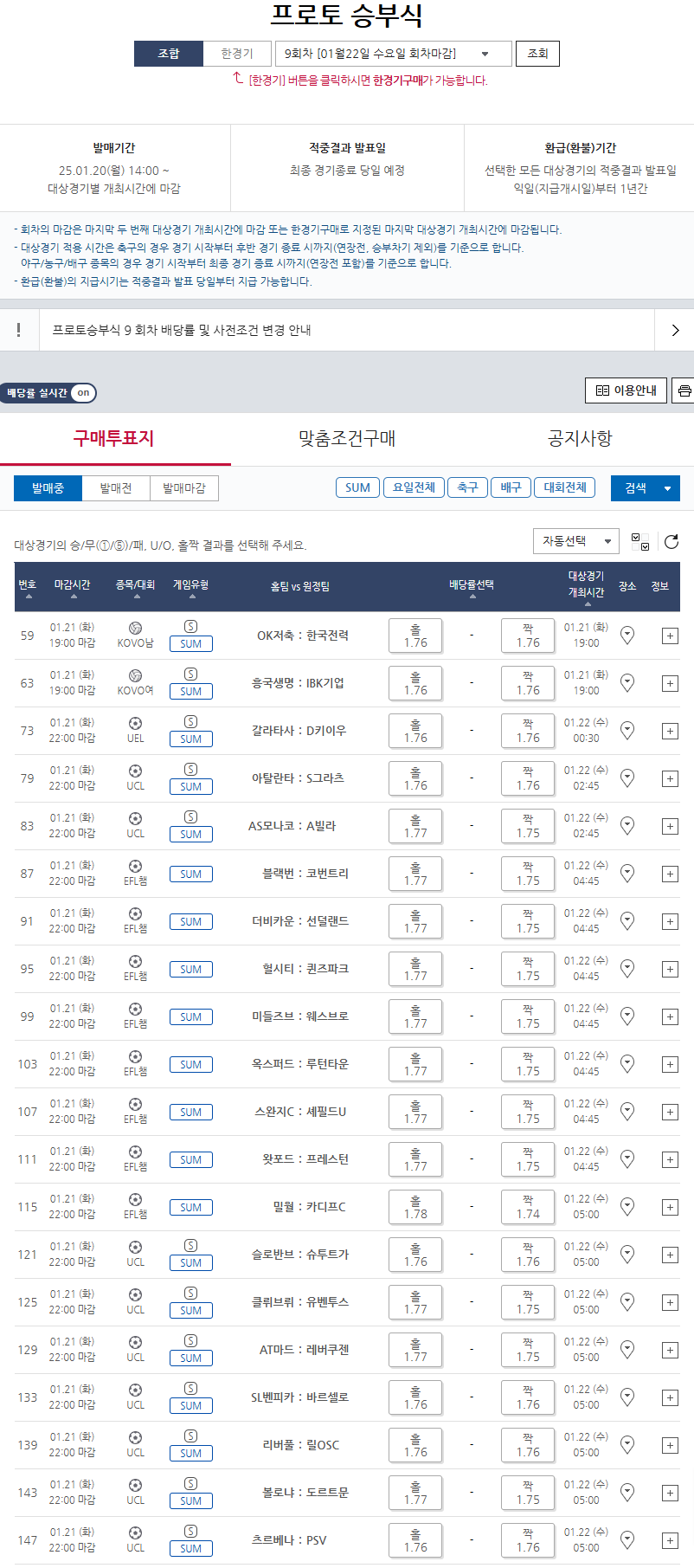 스포츠토토, 프로토 승부식 소액 구매로 더욱 건전하게 이용할 수 있어