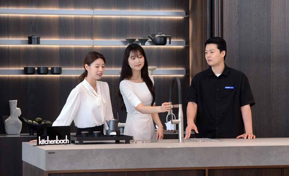 [SW포토]한샘 키친바흐 신제품 출시