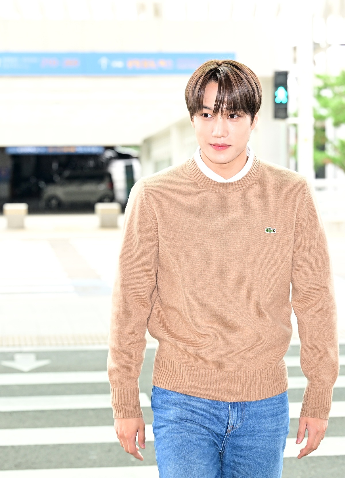 엑소 카이 세련된 공항패션 화제 [SW포토] 