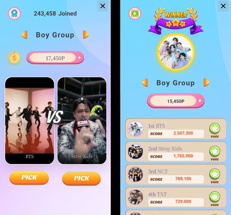 글로벌 AI 챗봇 서비스 심심이, 글로벌 K-POP 투표 챌린지 시작