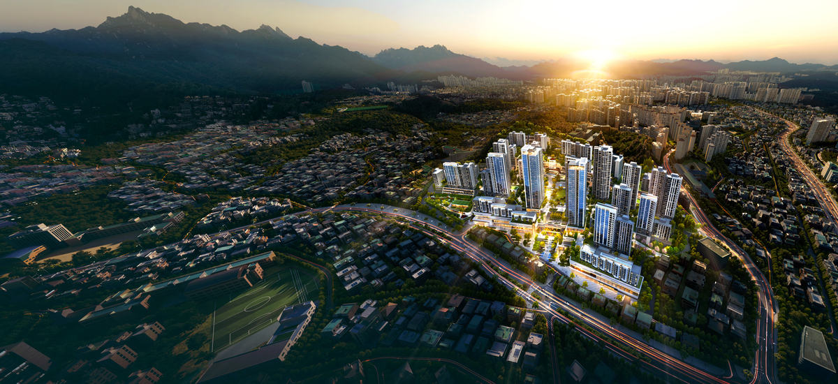 GS건설, LH와 성북 1구역 공공재개발 랜드마크로 만든다